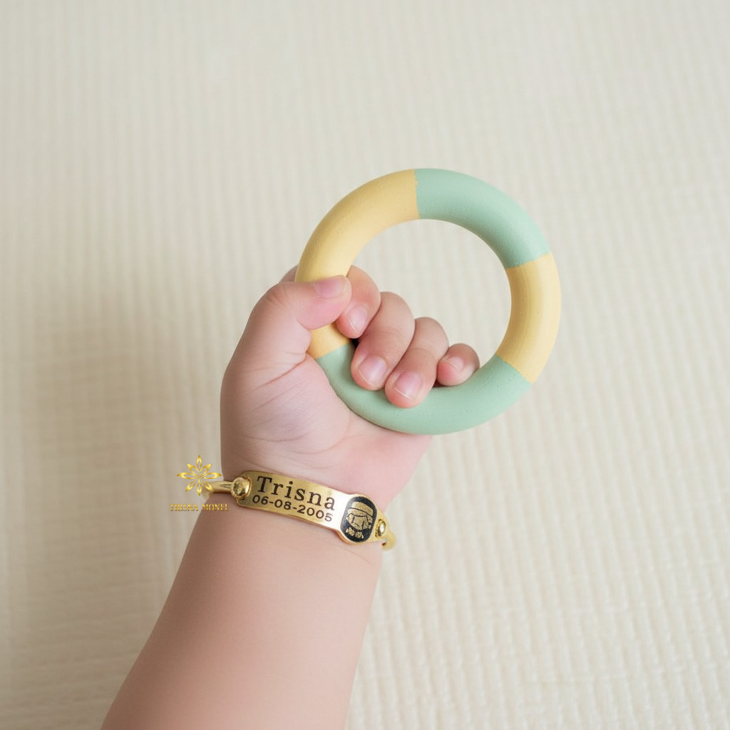 Adjustable free gelang monel !!! gelang karakter ukir nama size anak sampai dewasa motif kartun muslim