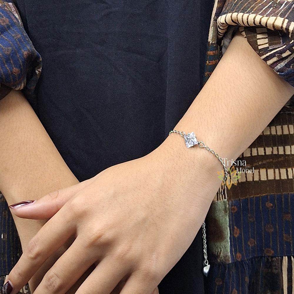 MOTIF SERUT !!! GELANG DIAMOND SIZE ANAK SAMPAI DEWASA MOTIF KOTAK