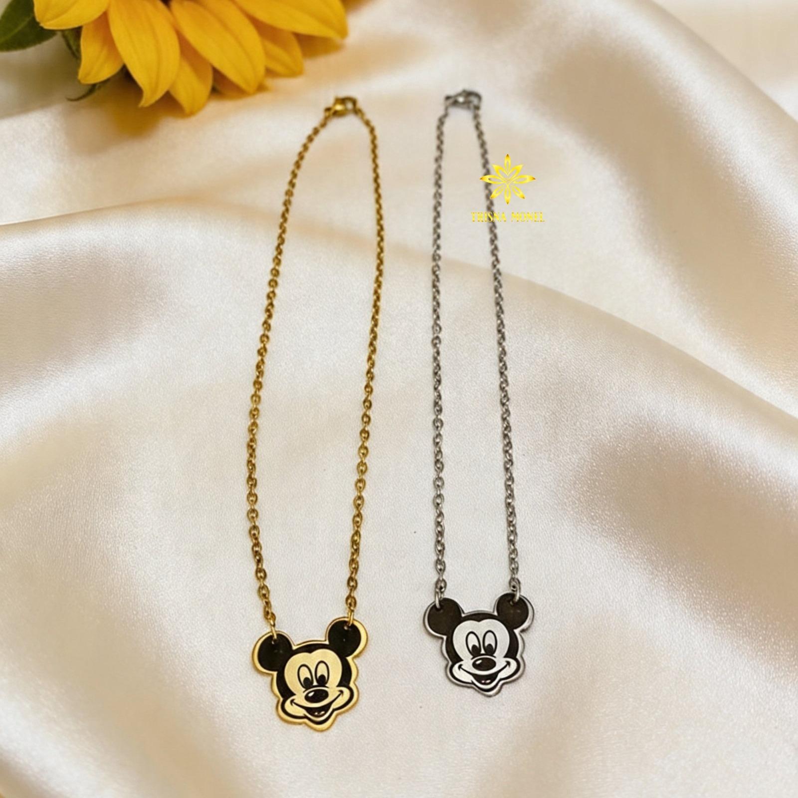 Kalung Size Anak Dan Dewasa Motif Full Kartun Mickey Mouse