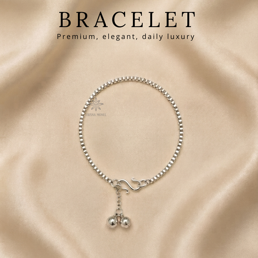 GELANG TITANIUM MOTIF ITALY SIZE BARYI SAMPAI DEWASA TERBARU